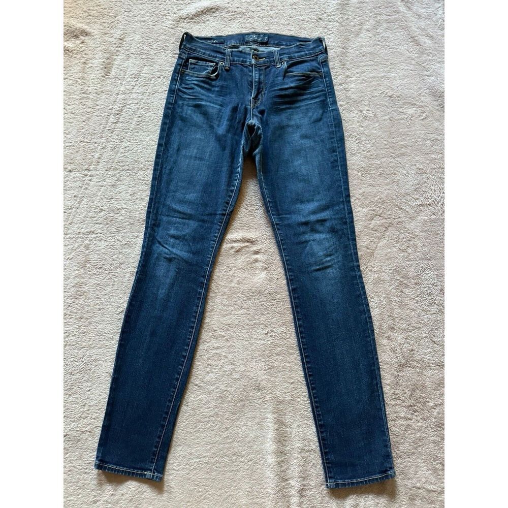 Lucky brand Women's Sofia Skinny Legging Jean Blue Denim Dark Wash Size 4